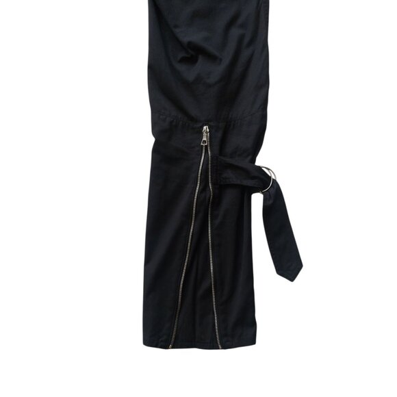 Dries Van Noten Men's Bondage Strap Zipper Pants - Picture 4 of 13